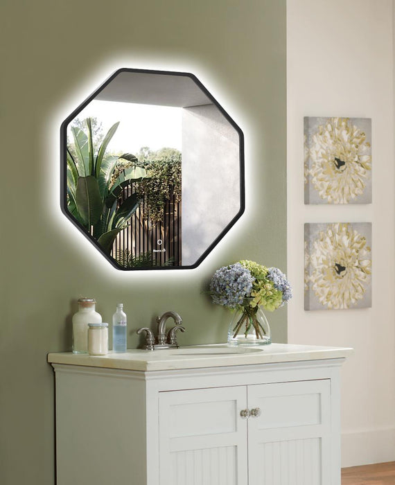 MIRROR WITH LED LIGHTING 3385 60X60