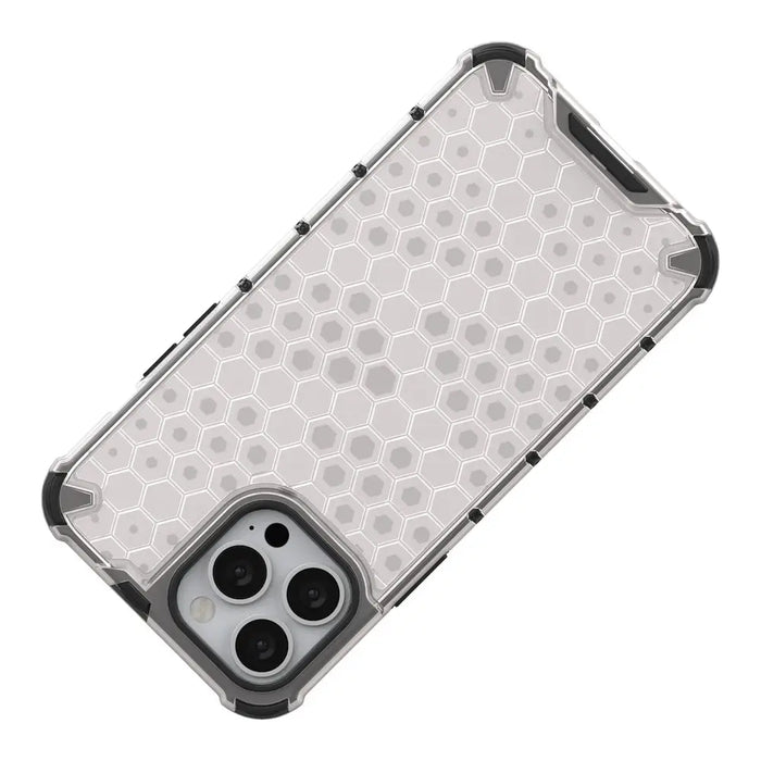 Honeycomb Case armor cover with TPU Bumper for iPhone 13 Pro Max black - Cell phone cases and covers<<<HurtelXML