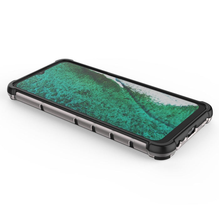 Honeycomb Case armor cover with TPU Bumper for Samsung Galaxy A32 5G green - Cell phone cases and covers<<<HurtelXML