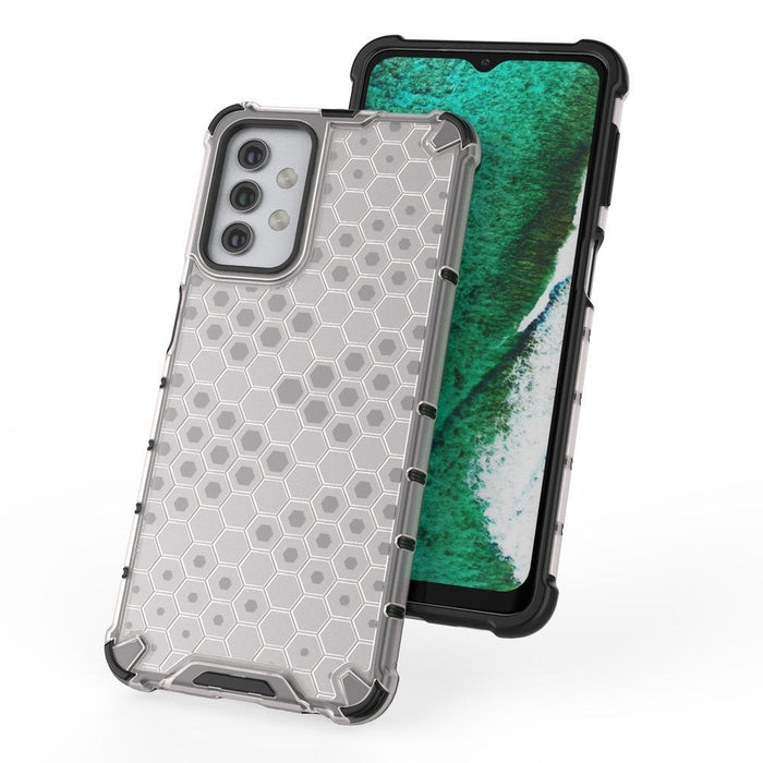 Honeycomb Case armor cover with TPU Bumper for Samsung Galaxy A32 5G green - Cell phone cases and covers<<<HurtelXML