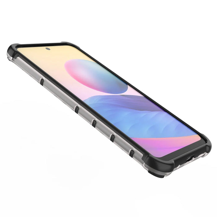 Honeycomb Case armor cover with TPU Bumper for Xiaomi Redmi Note 10 5G / Poco M3 Pro black - Cell phone cases