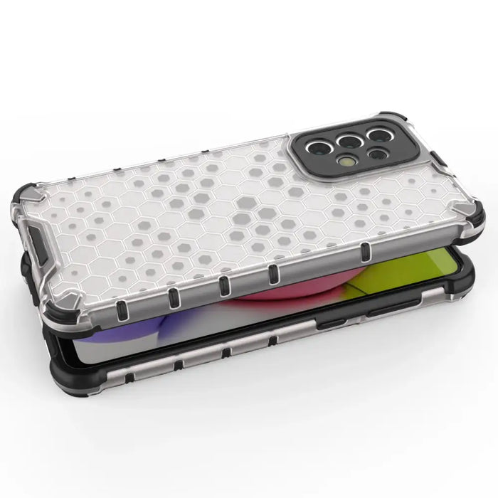 Honeycomb case armored cover with a gel frame for Samsung Galaxy A33 5G black - Cell phone cases and covers<<<HurtelXML