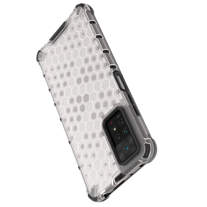 Honeycomb case armored cover with a gel frame for Xiaomi Redmi Note 11 Pro + 11 Pro black - Cell phone cases