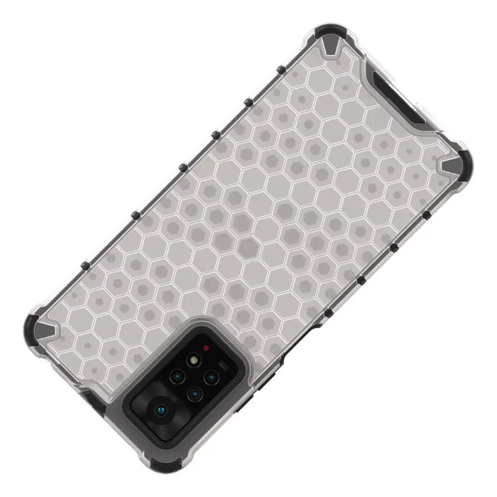 Honeycomb case armored cover with a gel frame for Xiaomi Redmi Note 11 Pro + 11 Pro black - Cell phone cases