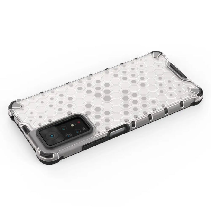 Honeycomb case armored cover with a gel frame for Xiaomi Redmi Note 11 Pro + 11 Pro black - Cell phone cases