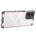 Honeycomb case armored cover with a gel frame Realme C35 transparent - Cell phone cases and covers<<<HurtelXML