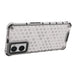 Honeycomb case armored cover with gel frame Oppo A76 / Oppo A36 / Realme 9i transparent - Cell phone cases