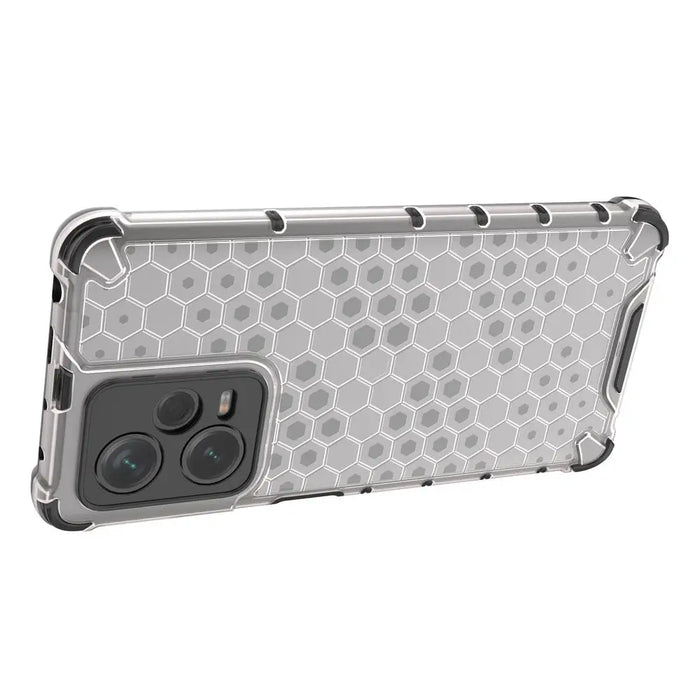 Honeycomb case for Xiaomi Redmi Note 12 Pro+ armored hybrid cover black - Cell phone cases and covers<<<HurtelXML