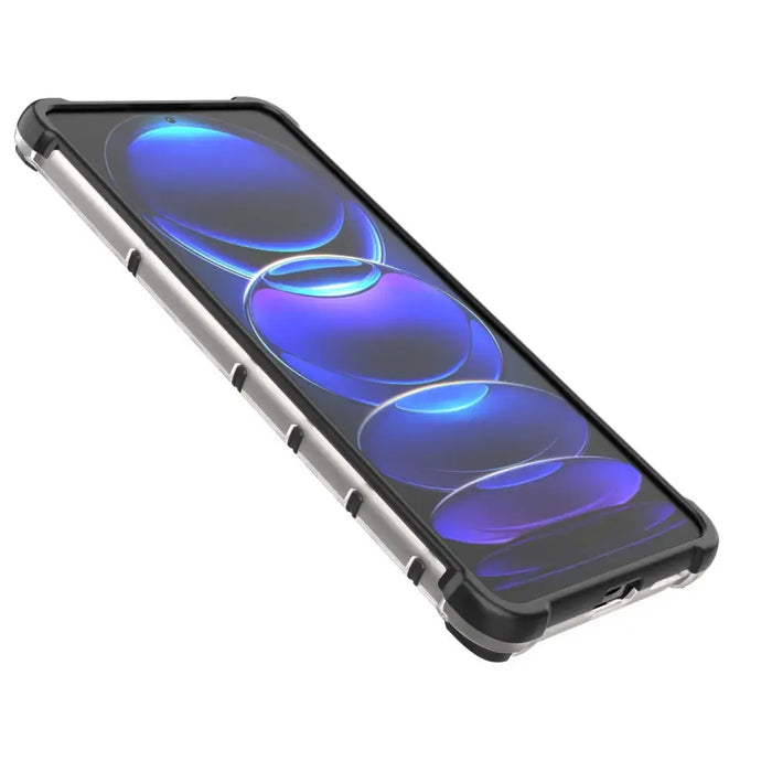 Honeycomb case for Xiaomi Redmi Note 12 Pro+ armored hybrid cover blue - Cell phone cases and covers<<<HurtelXML