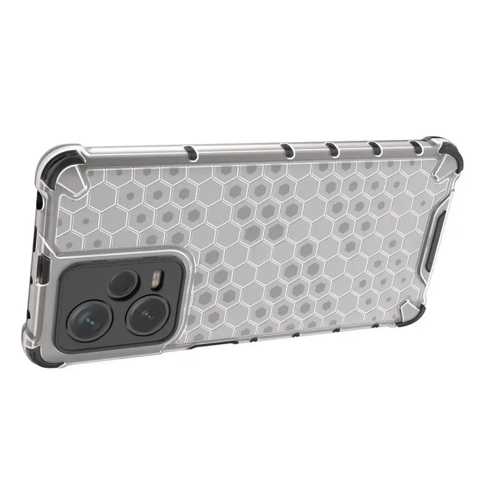 Honeycomb case for Xiaomi Redmi Note 12 Pro+ armored hybrid cover blue - Cell phone cases and covers<<<HurtelXML