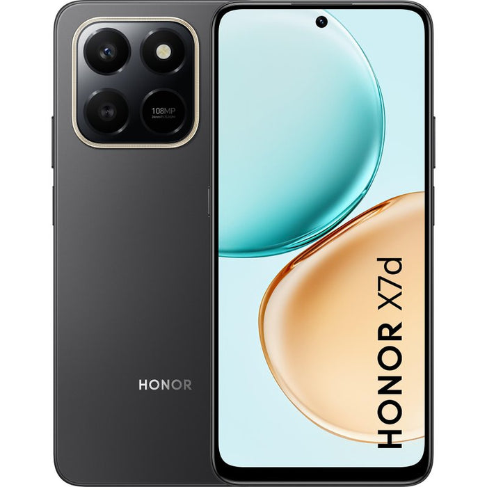 Smartphone Honor X7D 256/8 VELVET BLACK, 256 GB, 8 GB