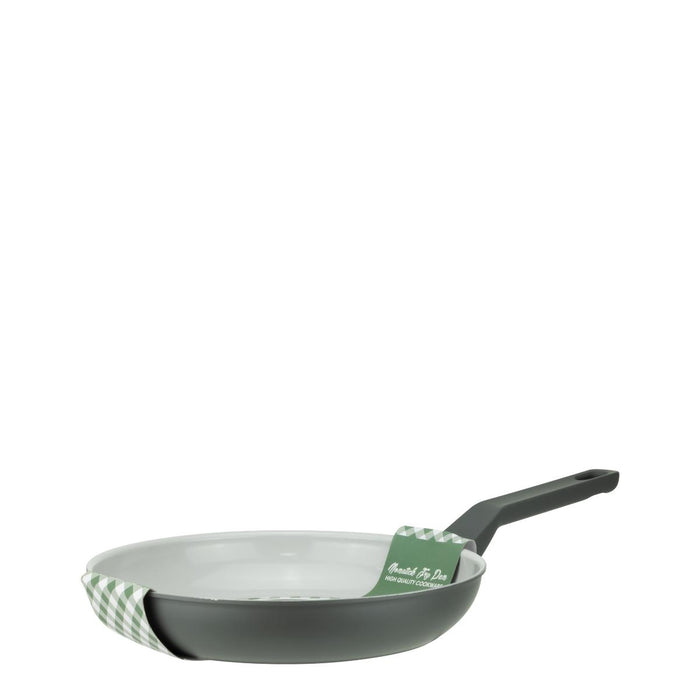 FRYING POT 24X4.4CM CERAMIC GRAY
