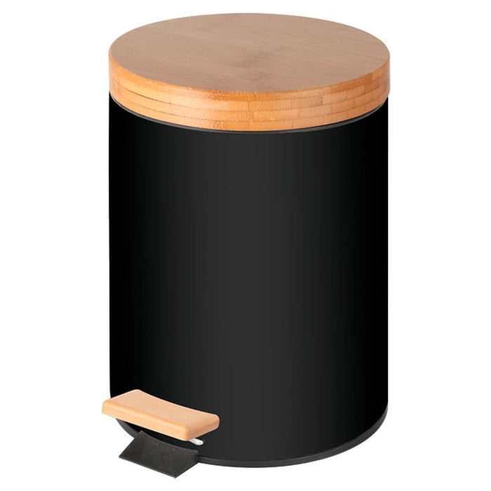 BATHROOM BASKET WITH PEDAL HORECANO BAMBOO