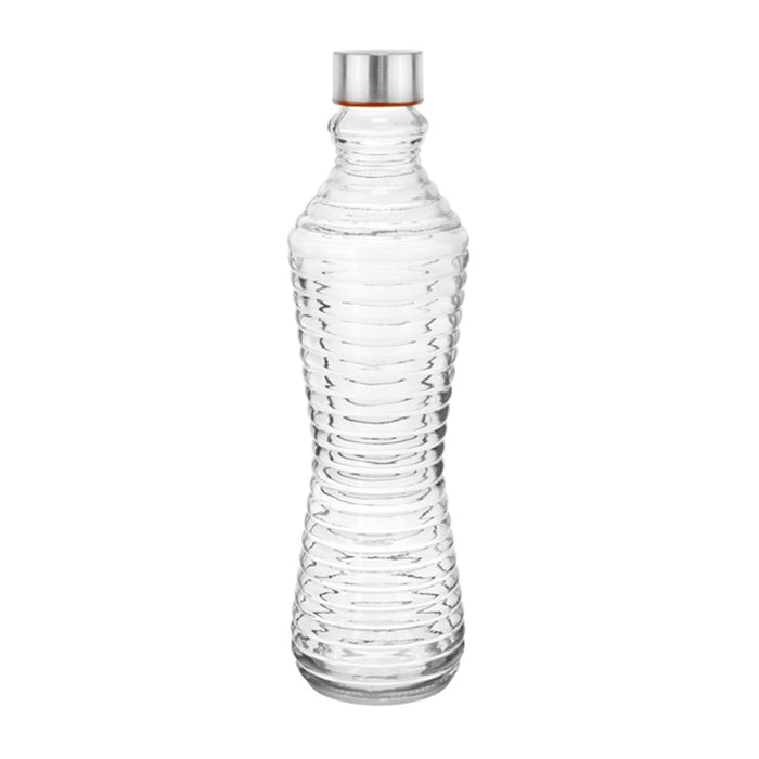 GLASS BOTTLE WITH METAL CAP 1L HORECANO