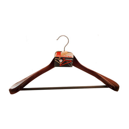 WOODEN JACKET HANGER 1PC HORECANO (93L)