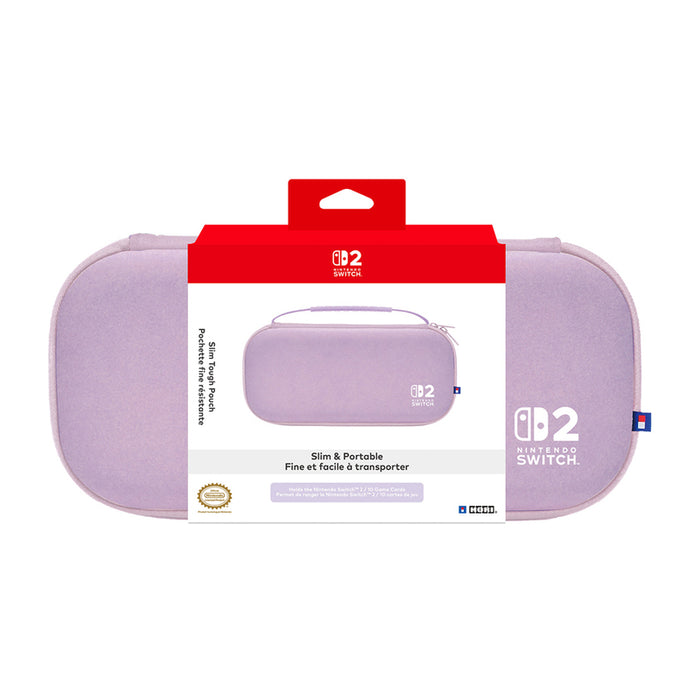 CASE HORI SLIM TOUGH POUCH LAVENDER NINTENDO SWITCH 2