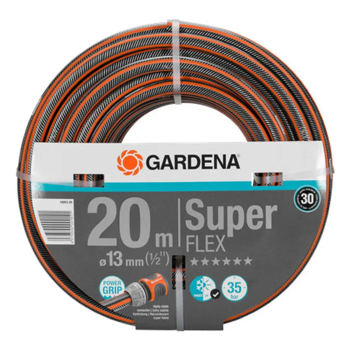 HOSE 20M 1/2’’ SUPERFLEX GARDENA 18093-20 - Маркучи напояване<<<Напояване<<<Градина<<<Praktiker&&&Маркучи<<<Поливане