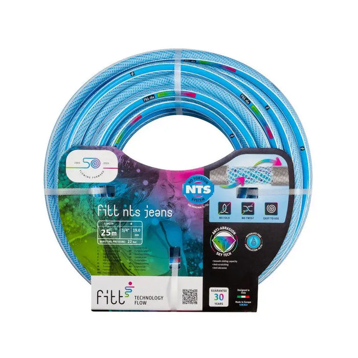 HOSE 25M 3/4’’ FITT NTS JEANS - Маркучи напояване<<<Напояване<<<Градина<<<Praktiker&&&Маркучи