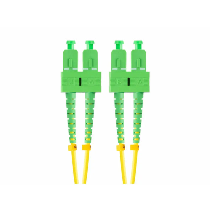 Hose Lanberg G657A1 (2 m) Yellow Duplex - Компютър Кабели и адаптери<<<Компютри| Електроника<<<BigBuy&&&Мрежови