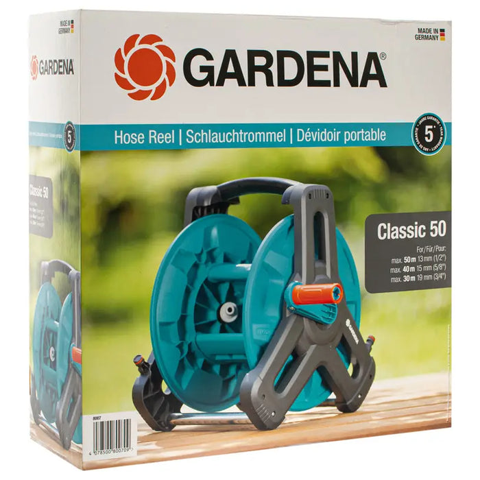 HOSE REEL 1/2’’-50M 3/4’’-30M GARDENA 08007-20 - Макари и колички<<<Напояване<<<Градина<<<Praktiker&&&Макари и