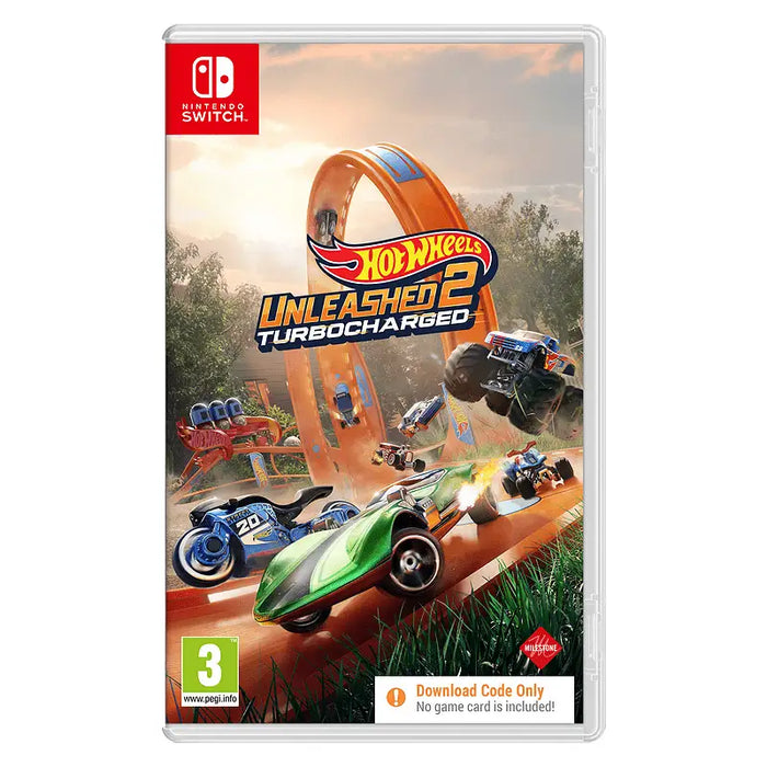 Hot Wheels Unleashed 2 Game - Code in Box (NSW) - Игри<<<Конзоли и аксесоари<<<ТВ Аудио Gaming<<<ZoraSite