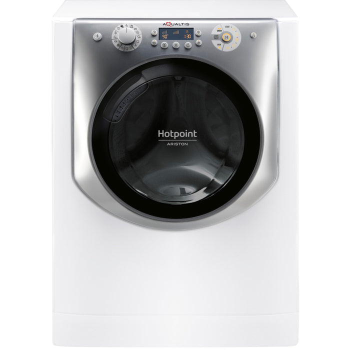 Washing machine with dryer Hotpoint-Ariston AQD972F 697 EU N*** , 1600 rpm, 9.00 kg, 7 kg, D , White , E