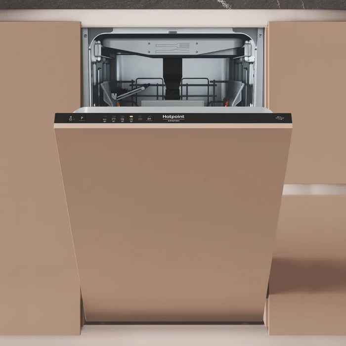 Built-in dishwasher Hotpoint-Ariston HA4ID11CS80, 11 place settings, D