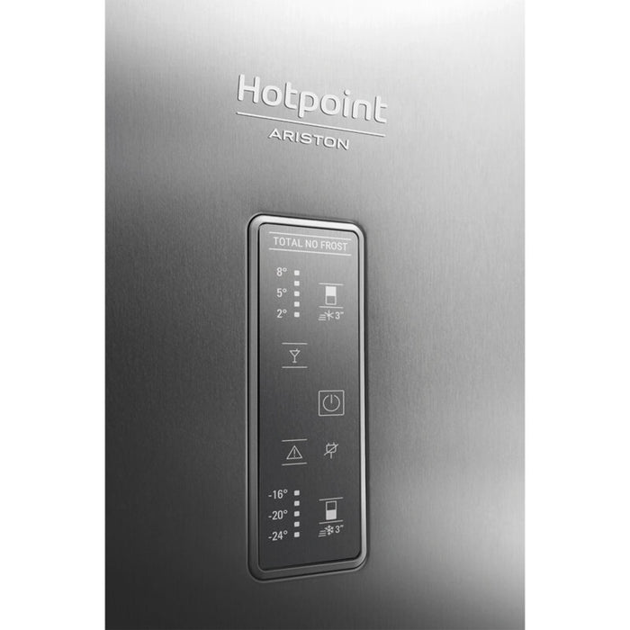 Fridge-freezer Hotpoint-Ariston HA70BE 72X***, 462 l, E, No Frost, Stainless steel