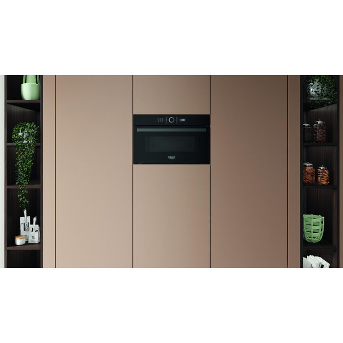 Built-in microwave oven Hotpoint-Ariston HAMD54MB, 31, Electronic