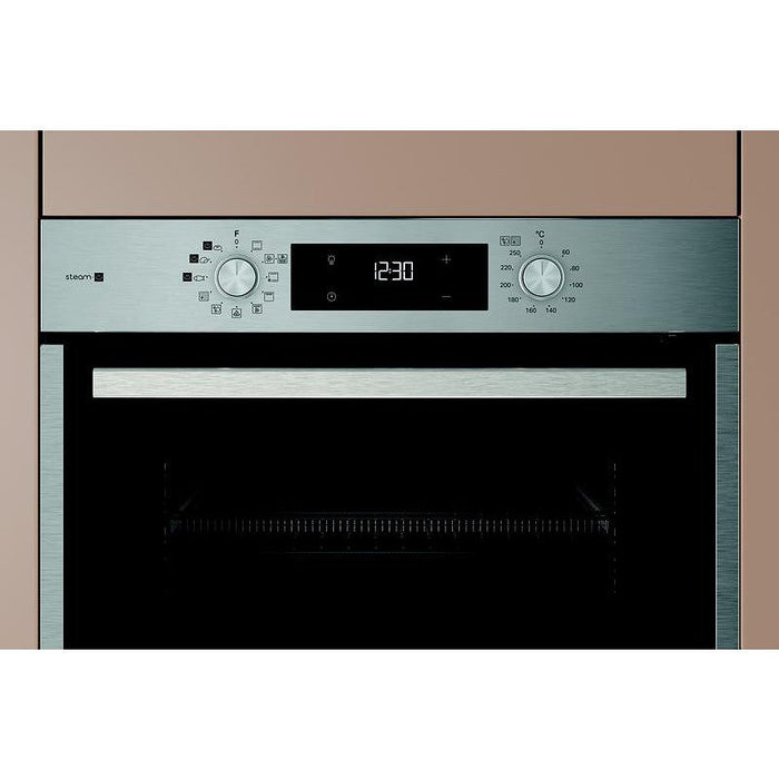 Built-in oven Hotpoint-Ariston HAO 478PSU1F X (ST), 71, Push buttons, A++, Pyrolysis