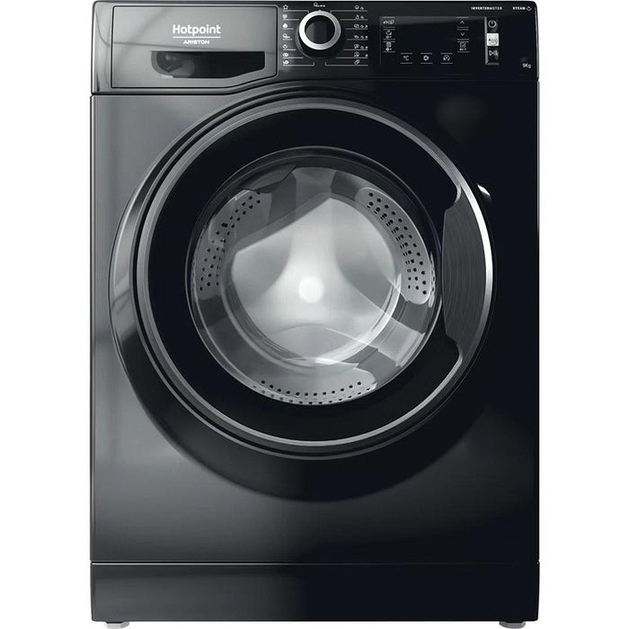 Washing machine Hotpoint-Ariston NLCD 948 BS A EU , 1400 rpm, 9.00 kg, A , Black