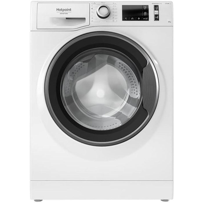 Washing machine Hotpoint-Ariston NM11 847 WS A EU , 1400 rpm, 8.00 kg, A , White