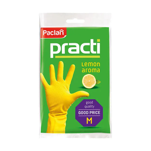 HOUSEHOLD GLOVES M SIZE PACLAN - Продукти за почистване<<<Домашни потреби<<<Кухня<<<Praktiker