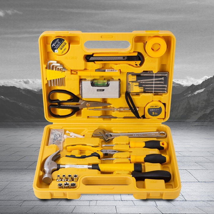 Household Tool Set 38 pcs Deli Tools EDL1038J - Toolkits<<<Tools<<<InnproXML