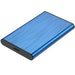 Housing for Hard Disk Aisens ASE-2525BLU Blue 2,5’’ USB 3.1 - Твърди дискове<<<Компютър Мрежи и компоненти<<<Компютри|