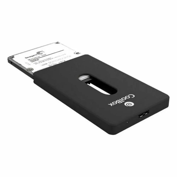 Housing for Hard Disk CoolBox SlimChase S-2533 Black 2,5’’ - Компютър Мрежи и компоненти<<<Компютри|