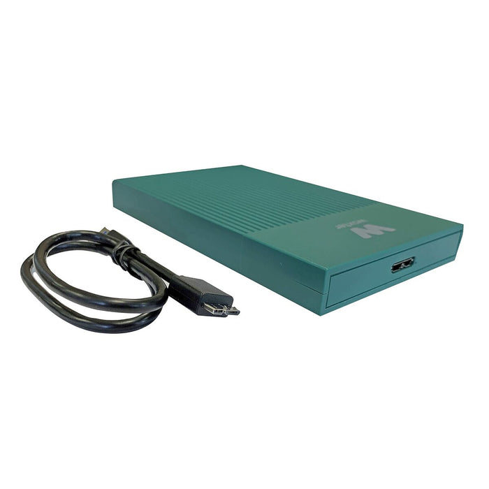 Housing for Hard Disk Woxter I-Case 230B Green USB 3.0 - Компютър Мрежи и компоненти<<<Компютри|