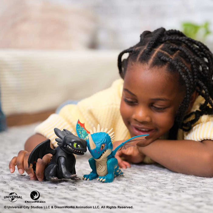 HOW TO TRAIN YOUR DRAGON Interactive mini dragon with 25 sounds
