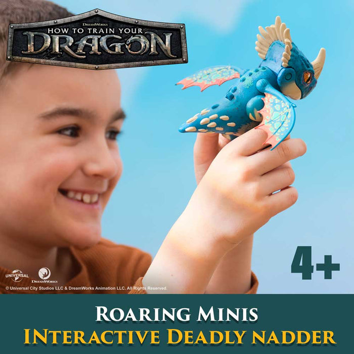 HOW TO TRAIN YOUR DRAGON Interactive mini dragon with 25 sounds