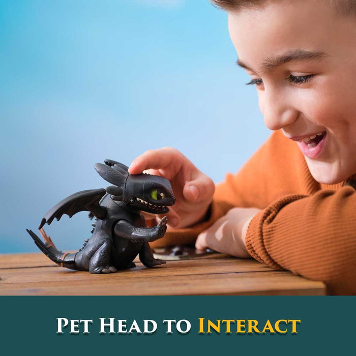 HOW TO TRAIN YOUR DRAGON Interactive mini dragon with 25 sounds