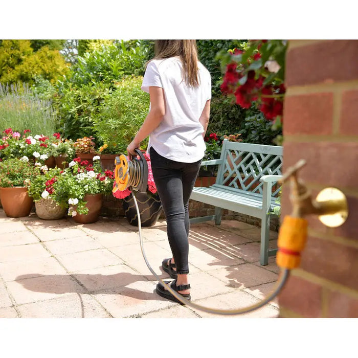 HOZELOCK 10M HOSE REEL AND QUICK CONNECTIONS 24270000 - Макари и колички<<<Напояване<<<Градина<<<Praktiker