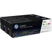 HP 131A 3-pack Cyan/Magenta/Yellow Original LaserJet Toner Cartridges - LaserJet Consumables<<<HP