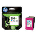 HP 301XL Tri-color Ink Cartridge - InkJet Consumables<<<HP консумативи<<<HP<<<PolyComp&&&Касети за струйни