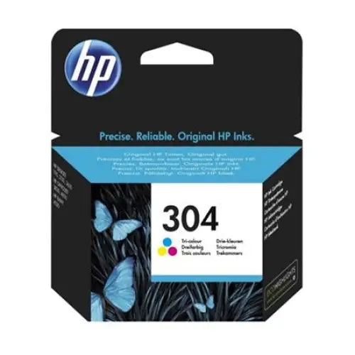 HP 304 Tri-color Ink Cartridge - InkJet Consumables<<<HP консумативи<<<HP<<<PolyComp&&&Консумативи мастиленоструйни