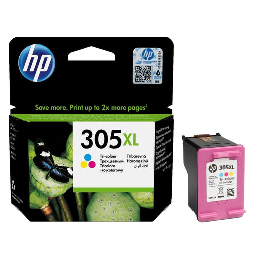 HP 305XL High Yield Tri-color Original Ink Cartridge - InkJet Consumables<<<HP