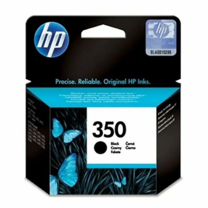 HP 350 original Ink cartridge CB335EE UUS black low capacity 4.5ml 200 pages 1-pack - Мастила и Мастилени