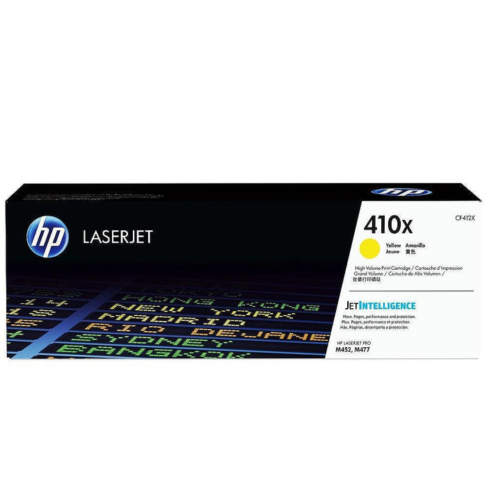 HP 410X High Yield Yellow Original LaserJet Cartridge (CF412X) - LaserJet Consumables<<<HP