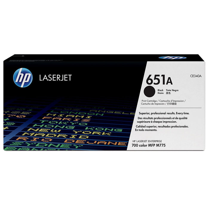 HP 651A Black LaserJet Toner Cartridge - LaserJet Consumables<<<HP консумативи<<<HP<<<PolyComp&&&Тонери<<<Консумативи