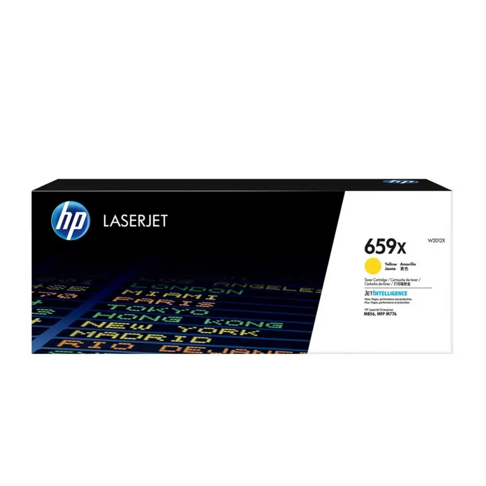 HP 659X High Yield Yellow Original LaserJet Toner Cartridge - Тонери<<<Консумативи - Лазер<<<Печат Сканиране и