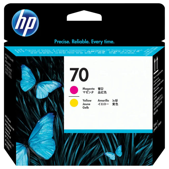 HP 70 Magenta and Yellow Printhead - DesignJet Consumables<<<HP консумативи<<<HP<<<PolyComp&&&LFP мастила и LFP